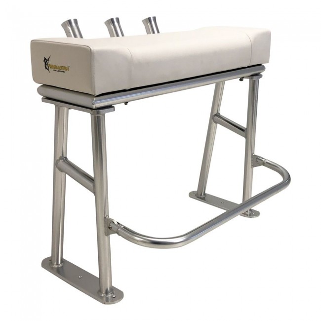 original T-Top stoel polished met wit kussen