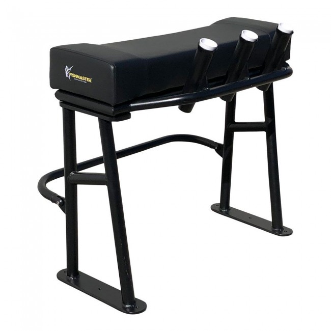 Fishmaster original T-Top stoel zwart met zwart kussen 2