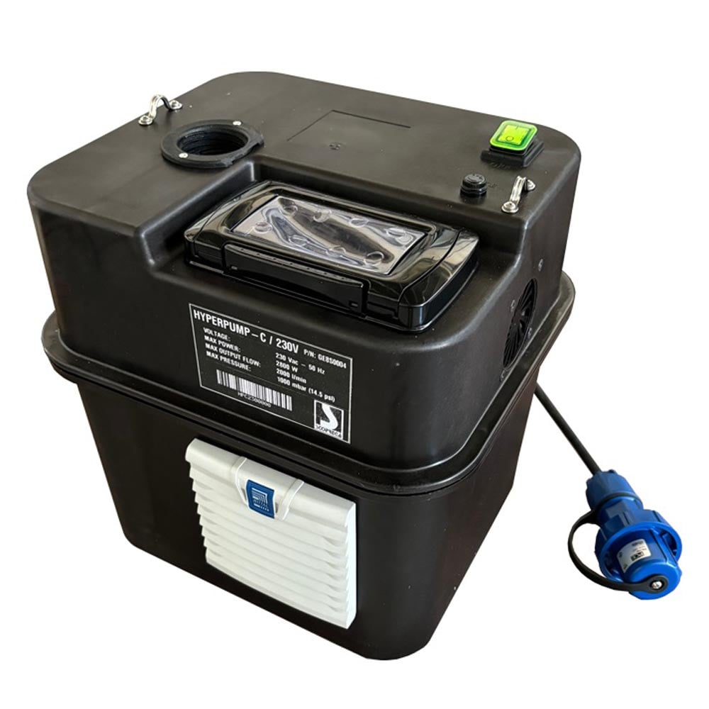 elektrische luchtpomp 230v - 2400l/min - 1000 mbar
