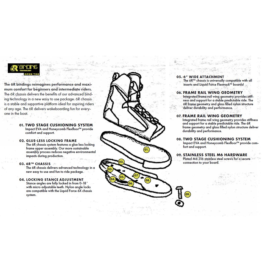 Liquid Force Dream wakeboard binding 4