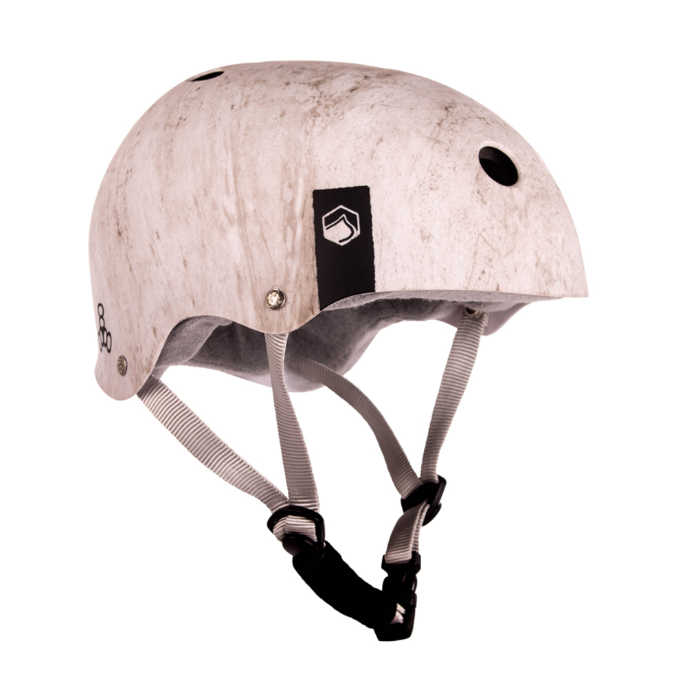 Liquid Force watersport helm flash w/earflaps cement foto 1