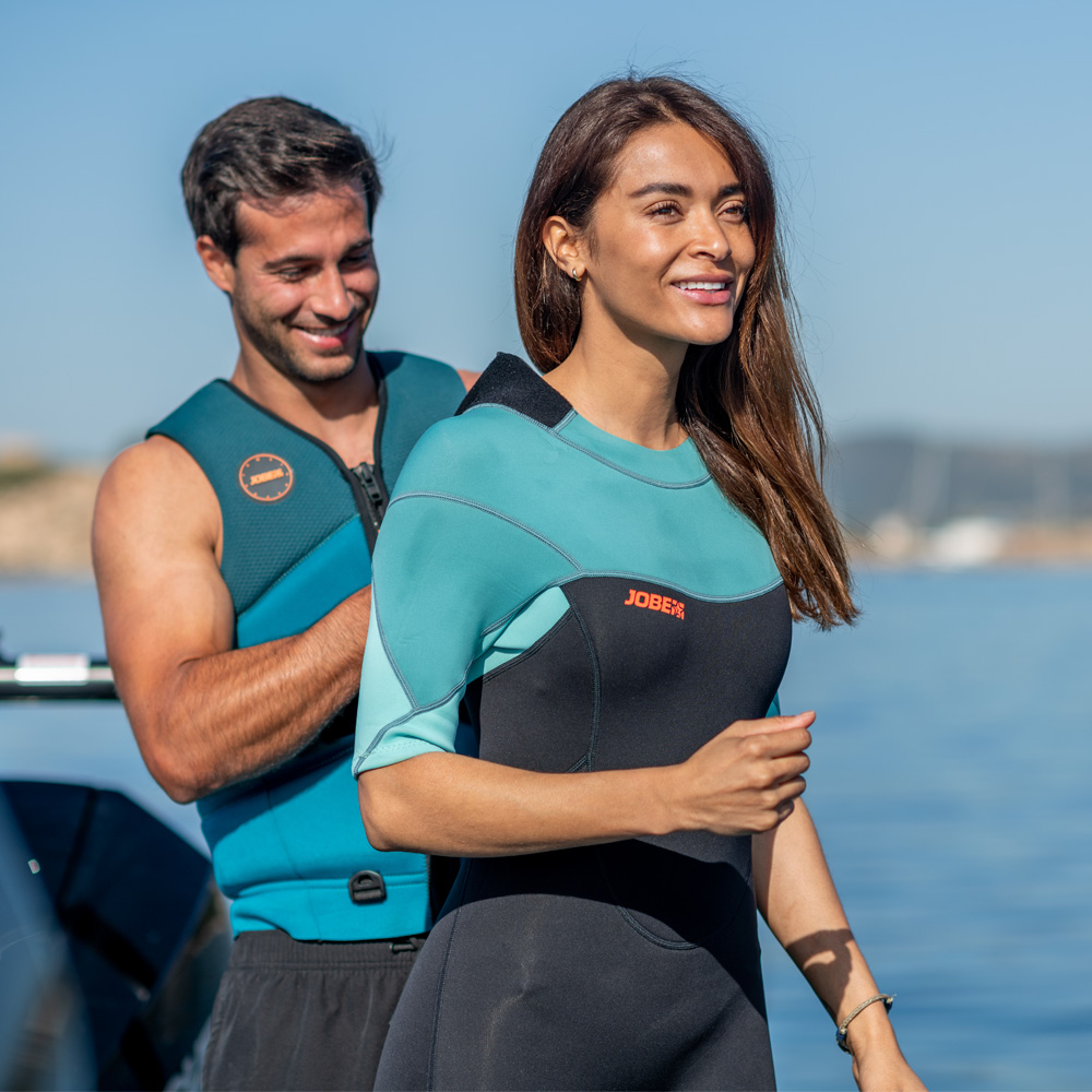 Jobe Sofia shorty 3/2mm wetsuit dames Vintage Teal