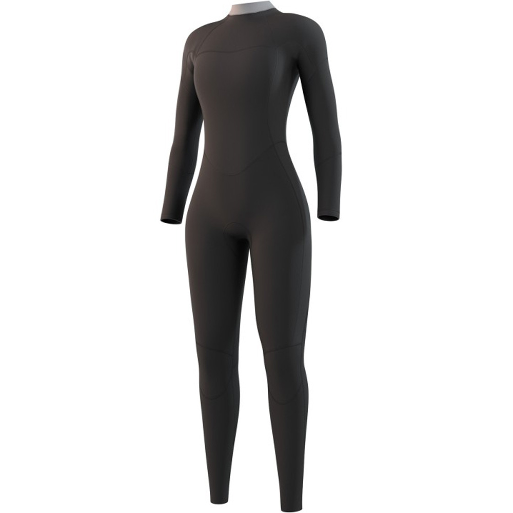 Mystic Brand Fullsuit 3/2mm rugrits Flatlock dames Night blauw