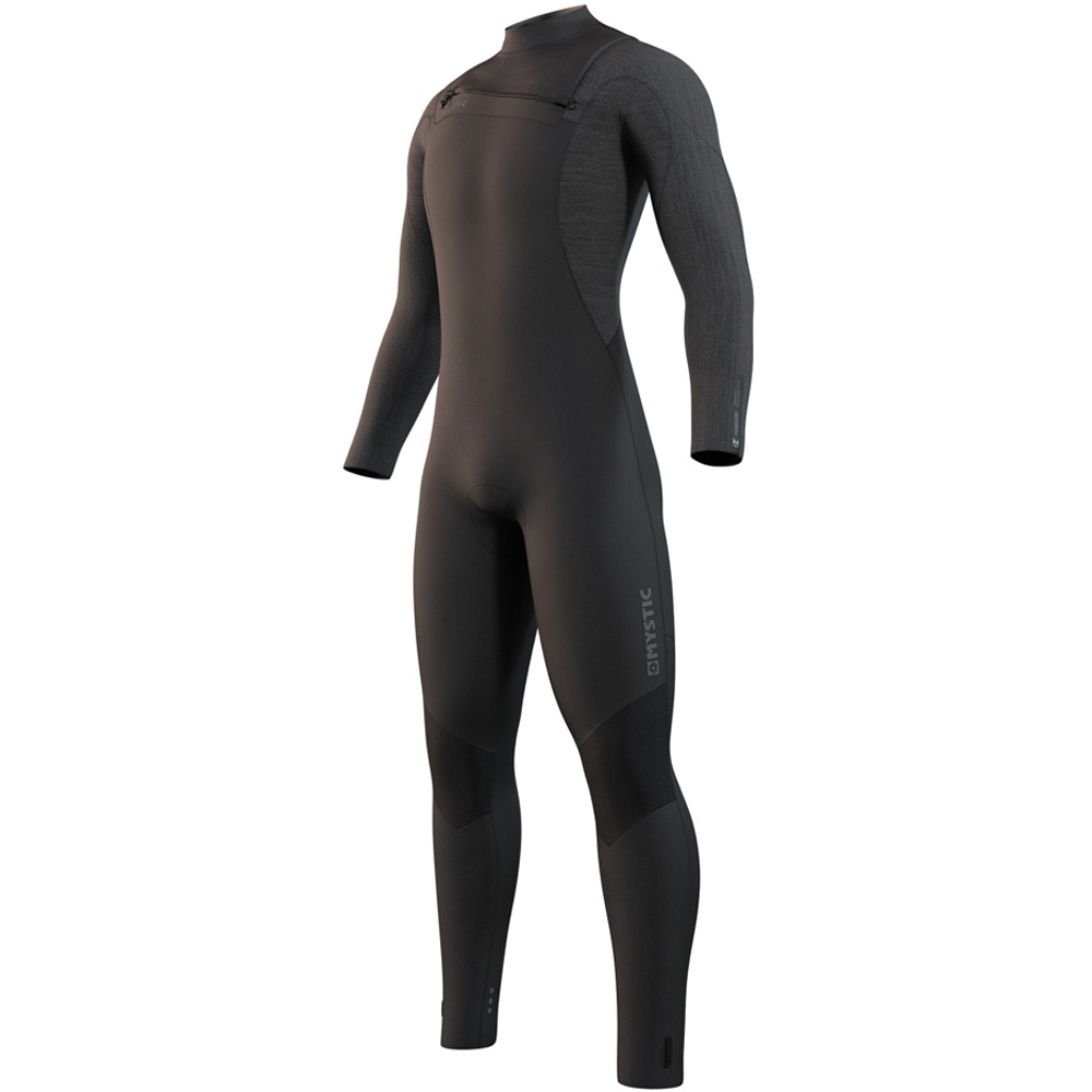 Majestic fullsuit 5/4mm borstrits  heren zwart