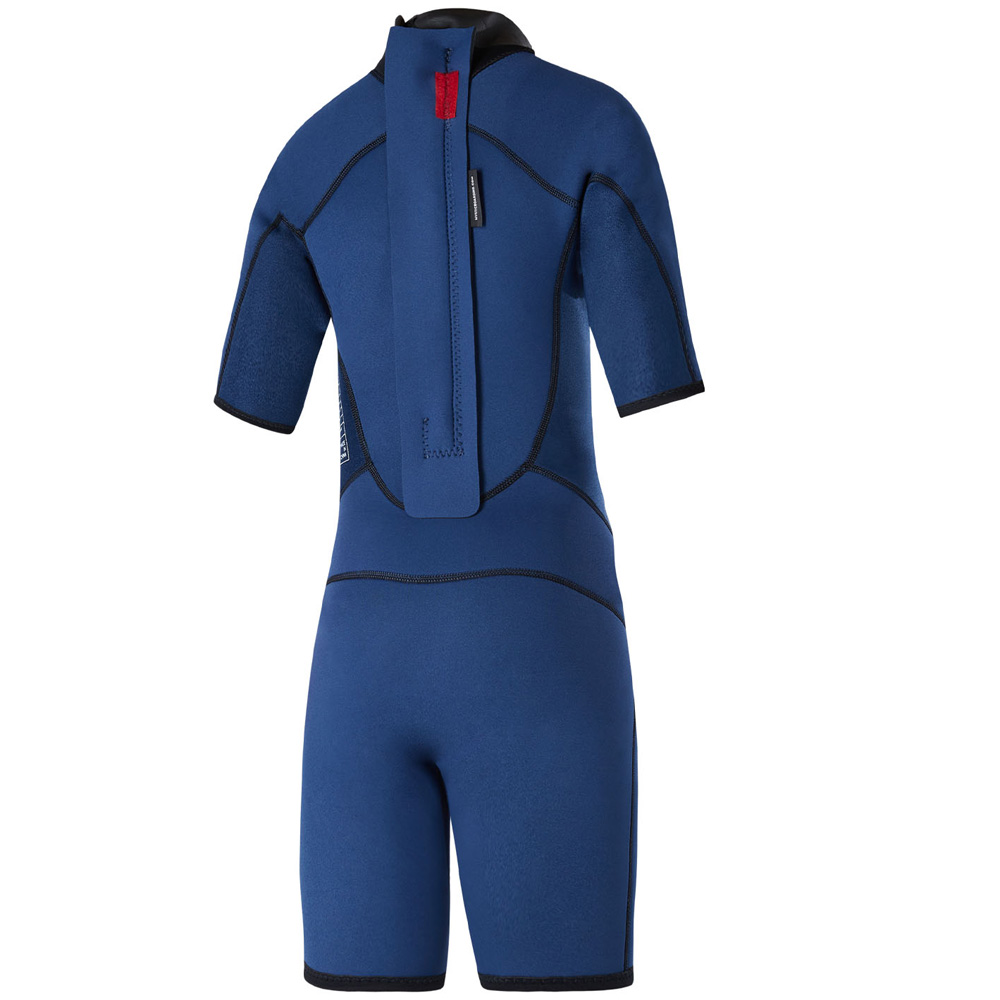 Mystic Star Shorty 3/2mm rugrits Flatlock junior night blauw