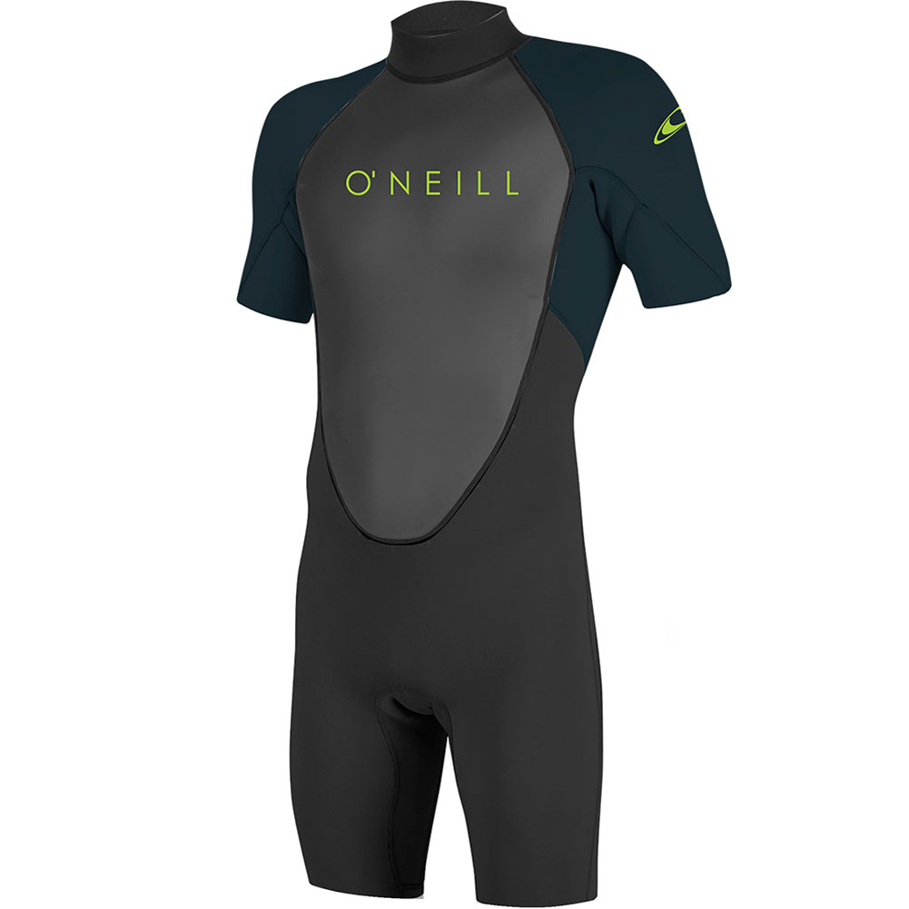 Oneill Reactor-2 2mm rug rits shorty kinderen zwart