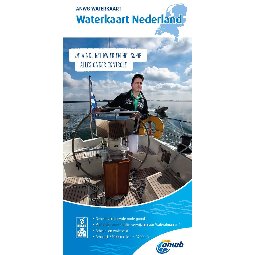 Frustrerend Bukken helper ANWB Waterkaart Nederland - Worldnauticcenter.nl | waterkaarten