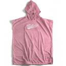 Hooded Towelie Poncho  Pink