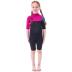 Boston shorty kind wetsuit 3/2 roze