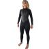 Reactor-2 3/2mm rug rits fullsuit dames zwart
